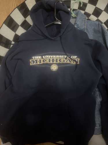 Vintage Michigan university hoodie