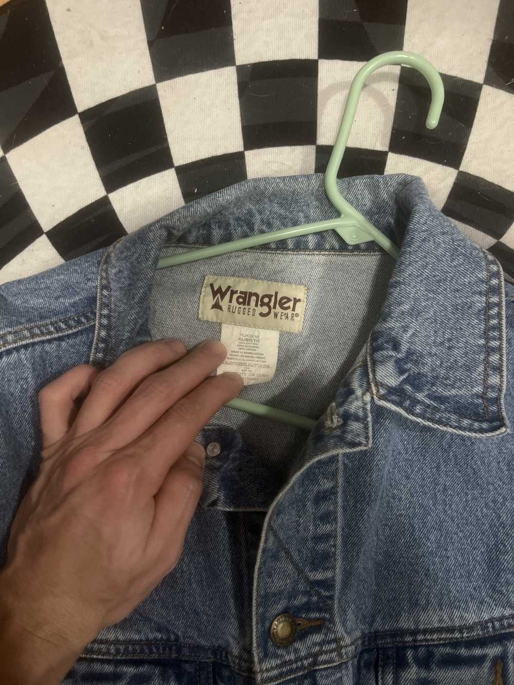 Vintage × Wrangler Wrangler Jean jacket - image 2
