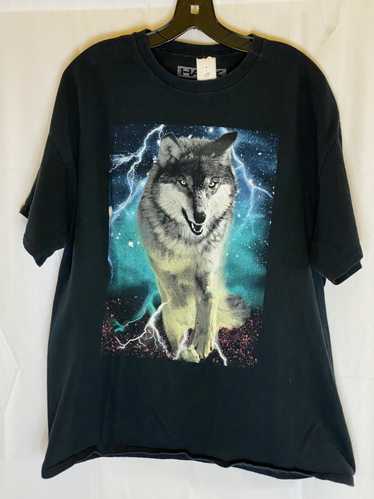 Hawk × Vintage Hawk Wolf Space Tee