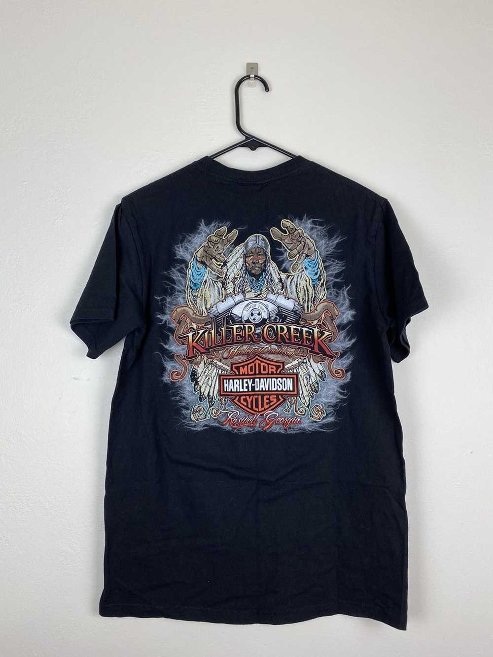 Harley Davidson Harley Davidson Black T shirt Sku… - image 8