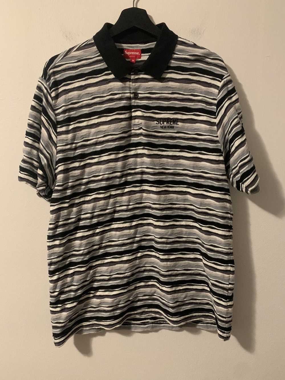 Supreme Texture stripe shirt - Gem