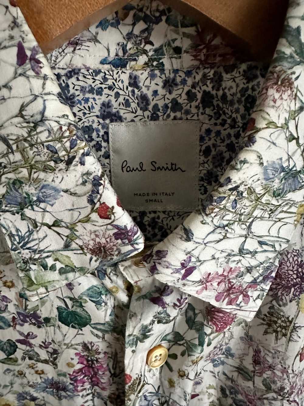 Paul Smith Paul Smith Short Sleeve Floral Shirt - image 2