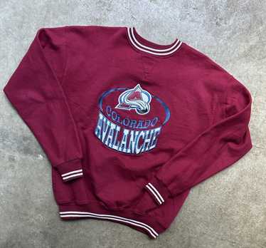 Vintage 90s Colorado Avalanche NHL Sweatshirt Large Colorado 