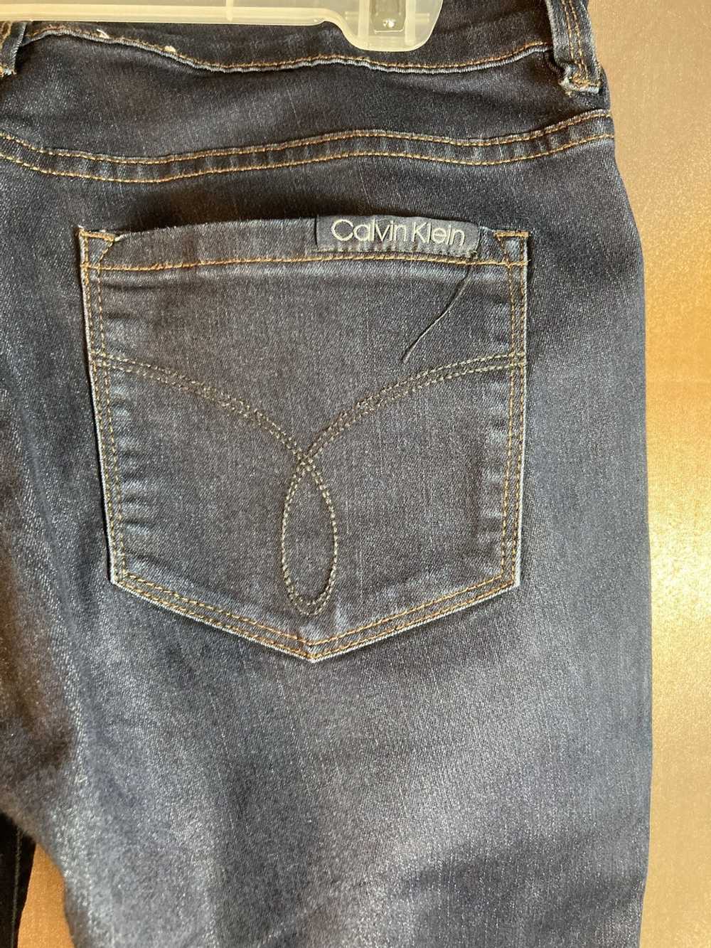 Calvin Klein Calvin Klein stretchy jeans size 8 3… - image 4