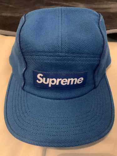 Supreme Pique Piping Camp Cap Red