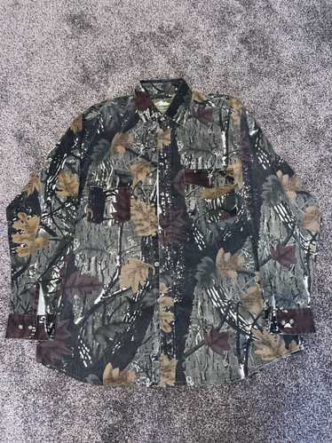 Northwest Territory Vintage Camo Button Up