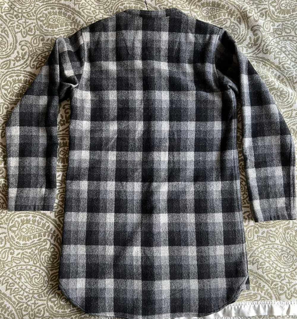 NOMA t.d Noma t. d. Wool Long Shirt w/ Mandarin C… - image 6