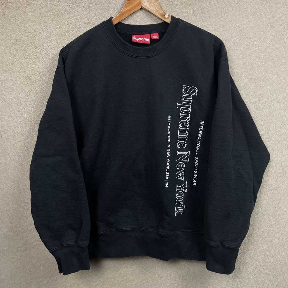 Supreme Supreme New York Side Logo Crewneck - image 1