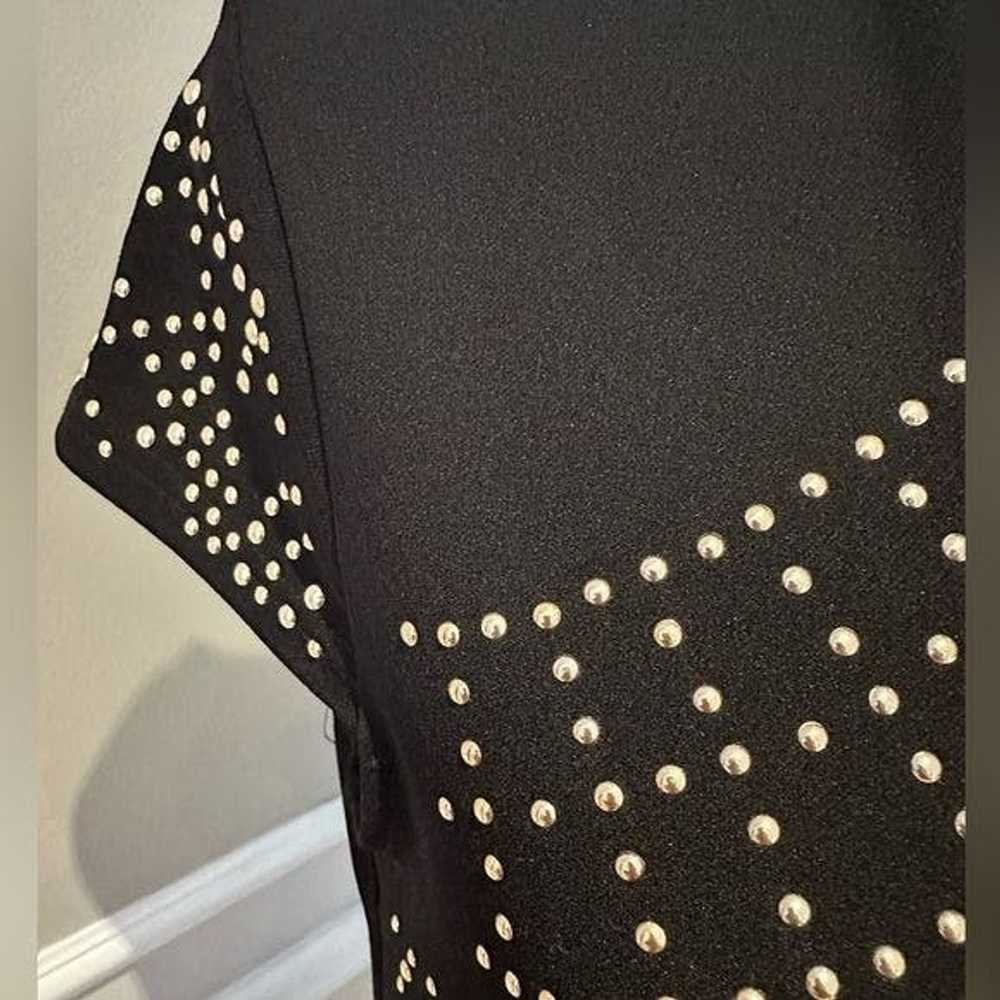 Other Jasmine - Black and gold studded bodycon mi… - image 10