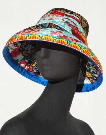 Dolce & Gabbana Multicolor DG Queen Mania Bucket Hat – AUMI 4