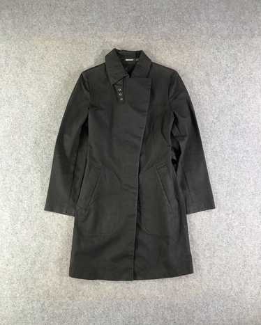 DKNY ブラック ウールオーバーコート/ビンテージ古着 DKNY ブラック ウールオーバーコート/ビンテージ古着 2025年最新