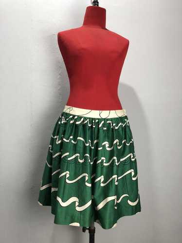 Issey Miyake print skirt - Gem
