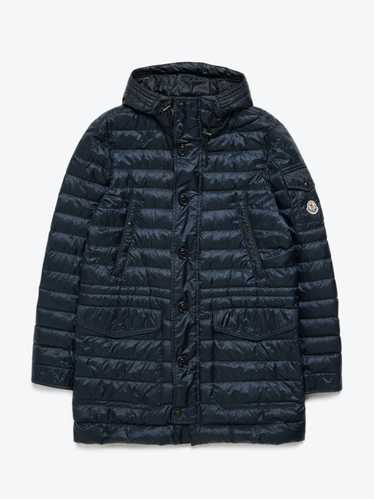 Moncler Navy Quilted Polyamide Moncler Down Puffer