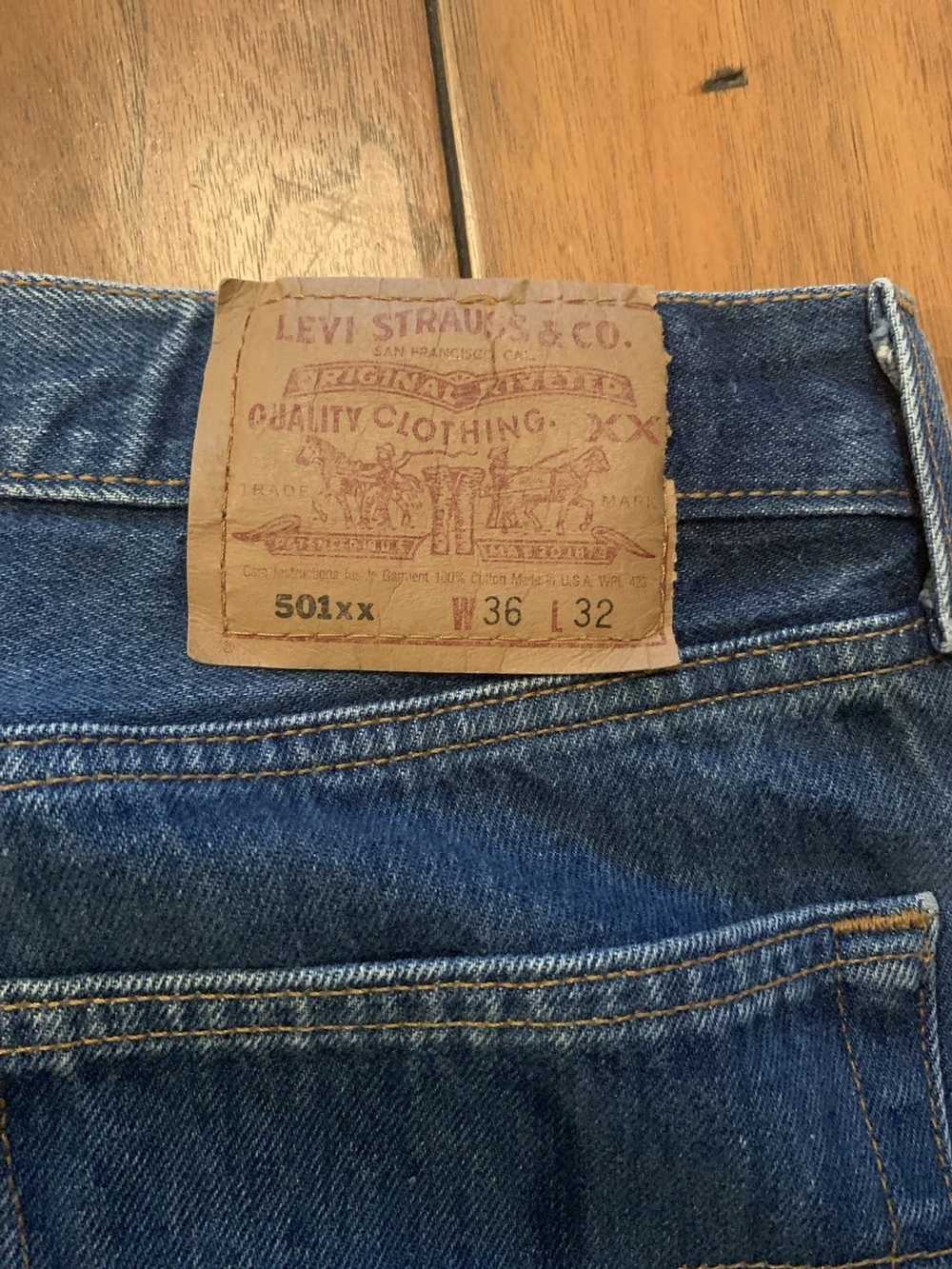 Levi's Vintage 501 Levi 36x32 - image 4