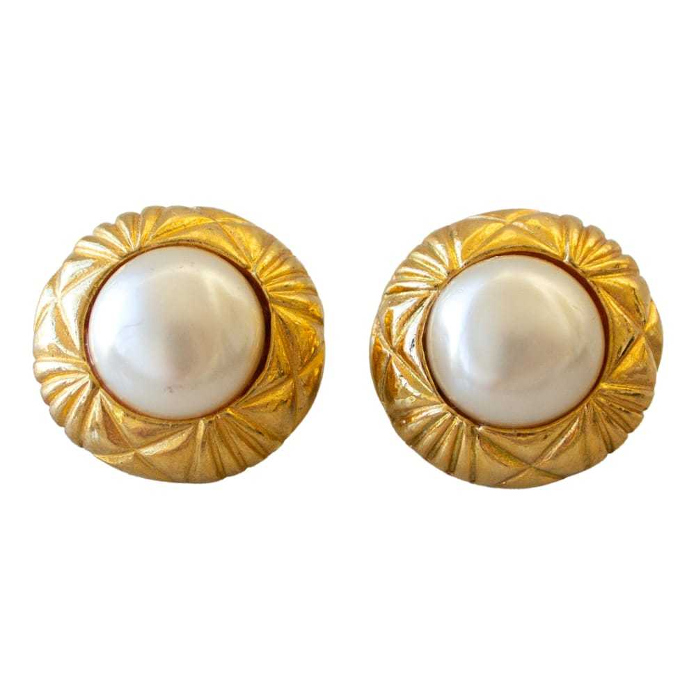 Chanel Matelassé earrings - image 1