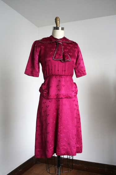 vintage 1930s novelty dress {xs} - image 1