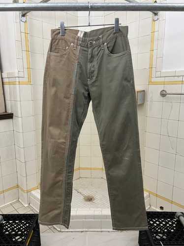 2000s CDGH Reconstructed Split Khaki Trousers - Si