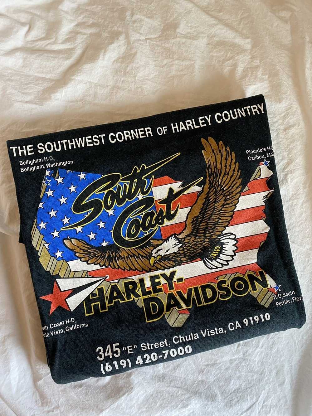 Harley Davidson × Streetwear × Vintage 1990’s Har… - image 1