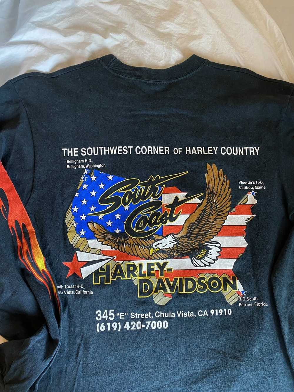 Harley Davidson × Streetwear × Vintage 1990’s Har… - image 2