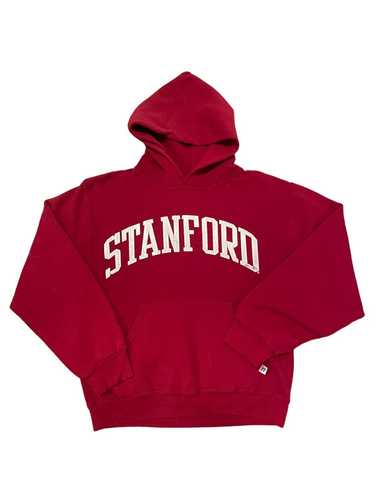 Vintage Stanford University Hoodie Sweatshirt Adult Small Red Stitch  Pullover