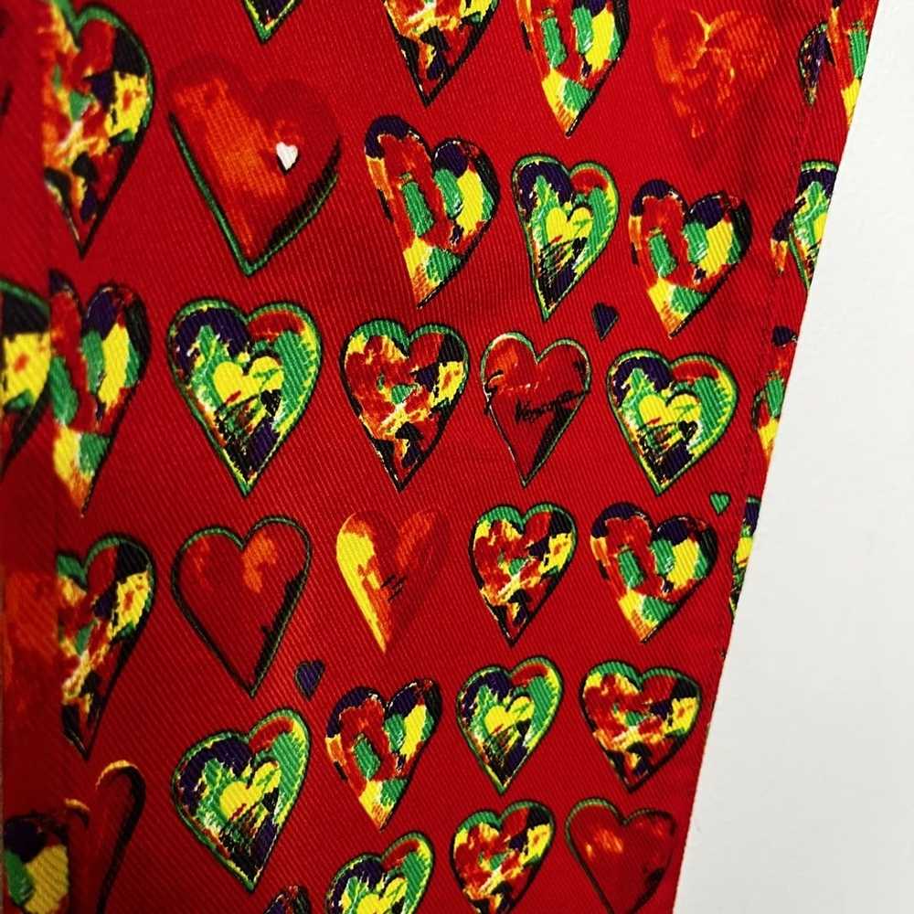 Versace Versace Heart Pants - image 4