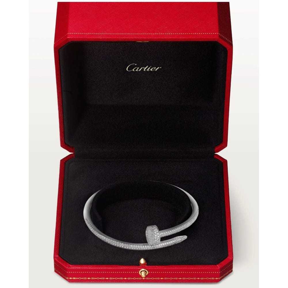 Cartier Juste un Clou white gold bracelet - image 2