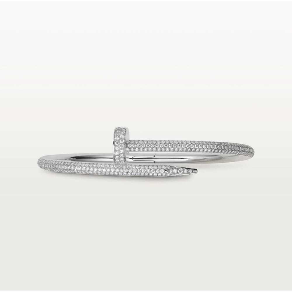 Cartier Juste un Clou white gold bracelet - image 3