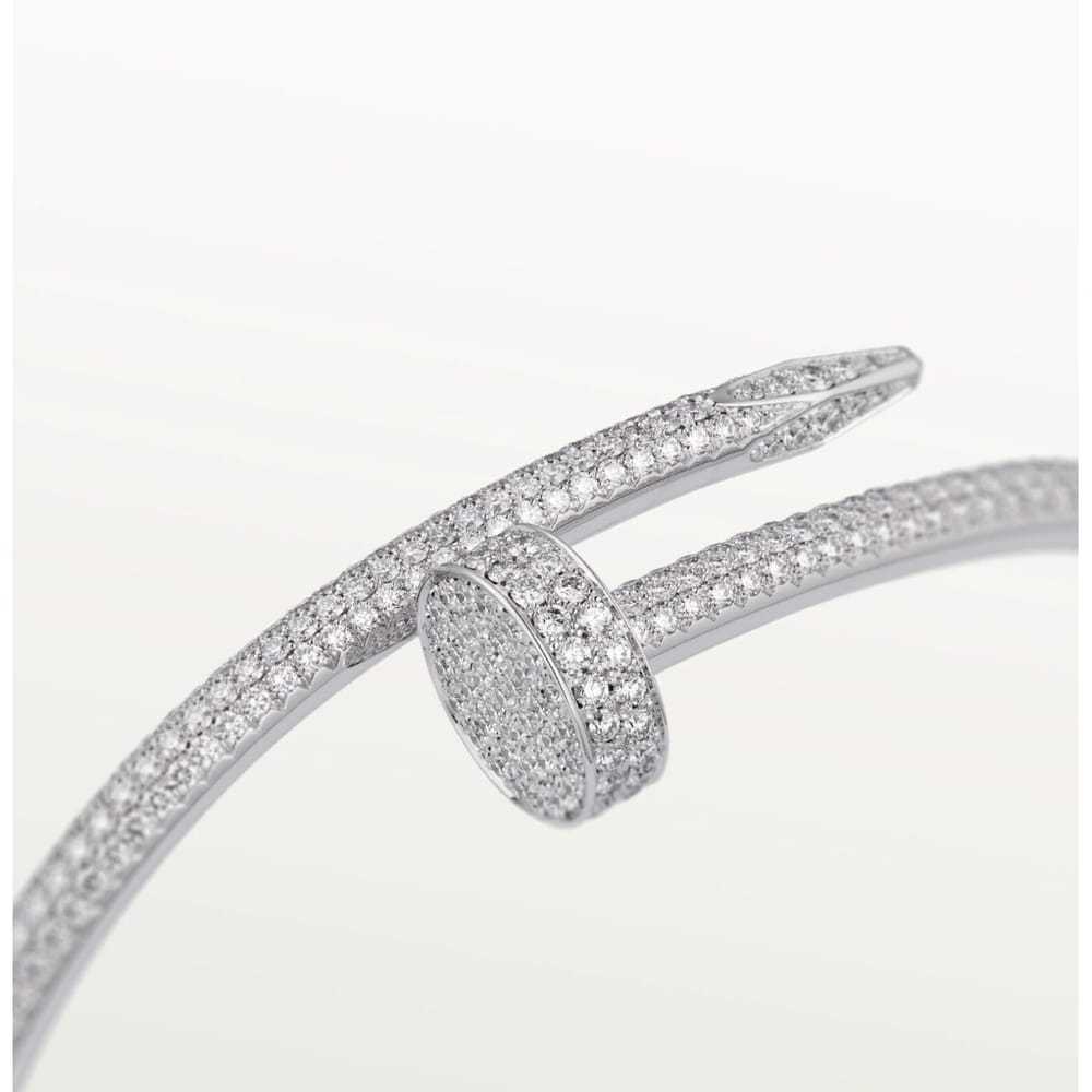 Cartier Juste un Clou white gold bracelet - image 5