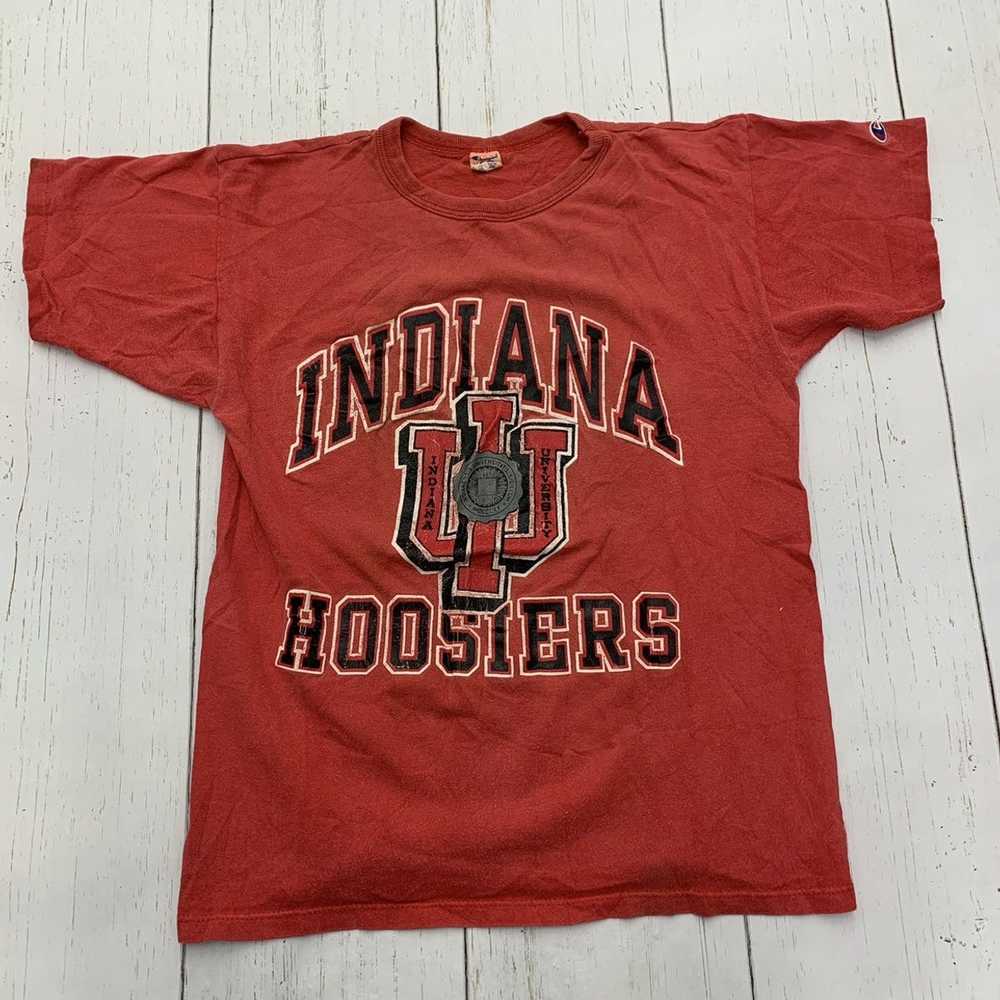 Champion × Ncaa × Vintage Vintage Indiana Hoosier… - image 1