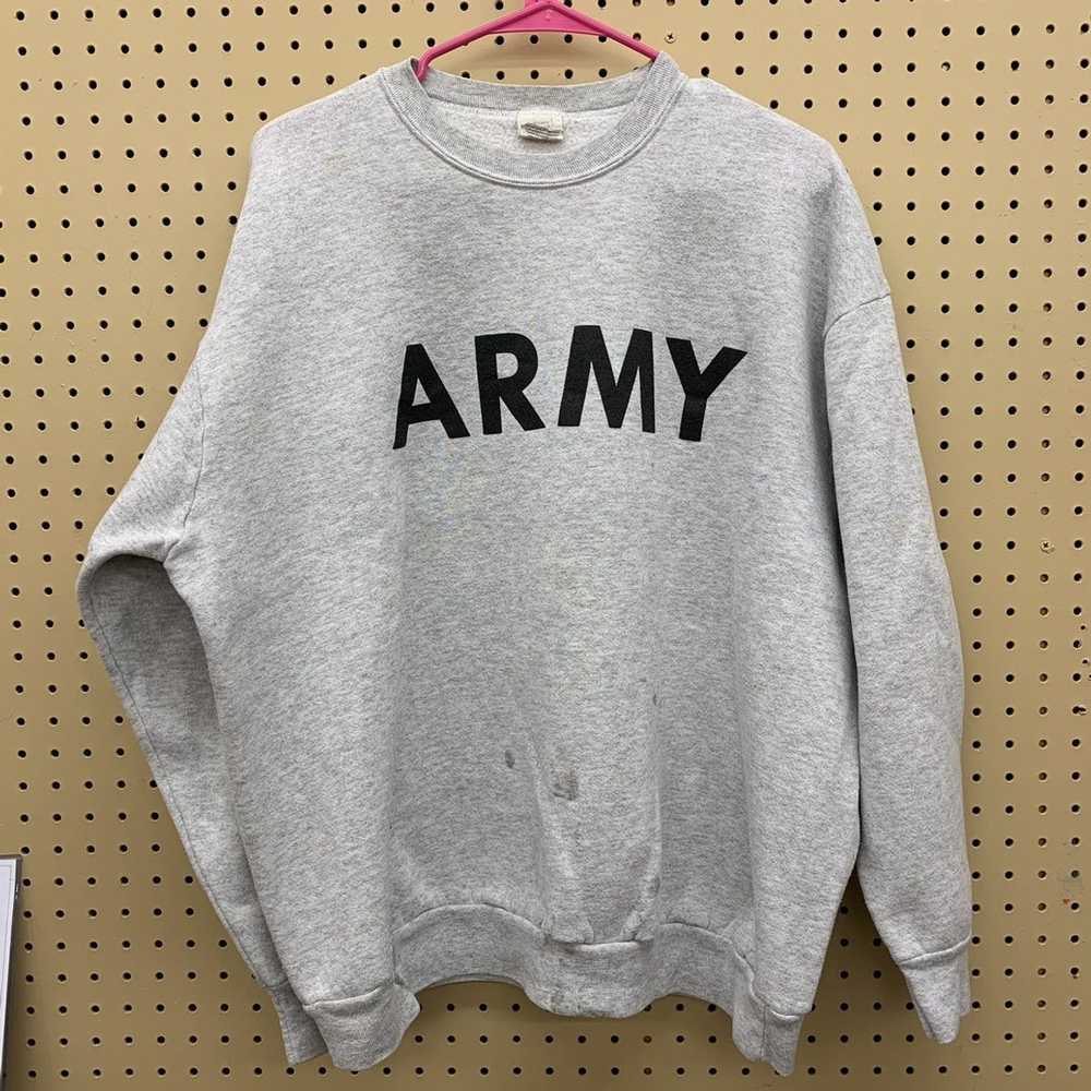 Military × Vintage Vintage Army sweatshirt - image 1