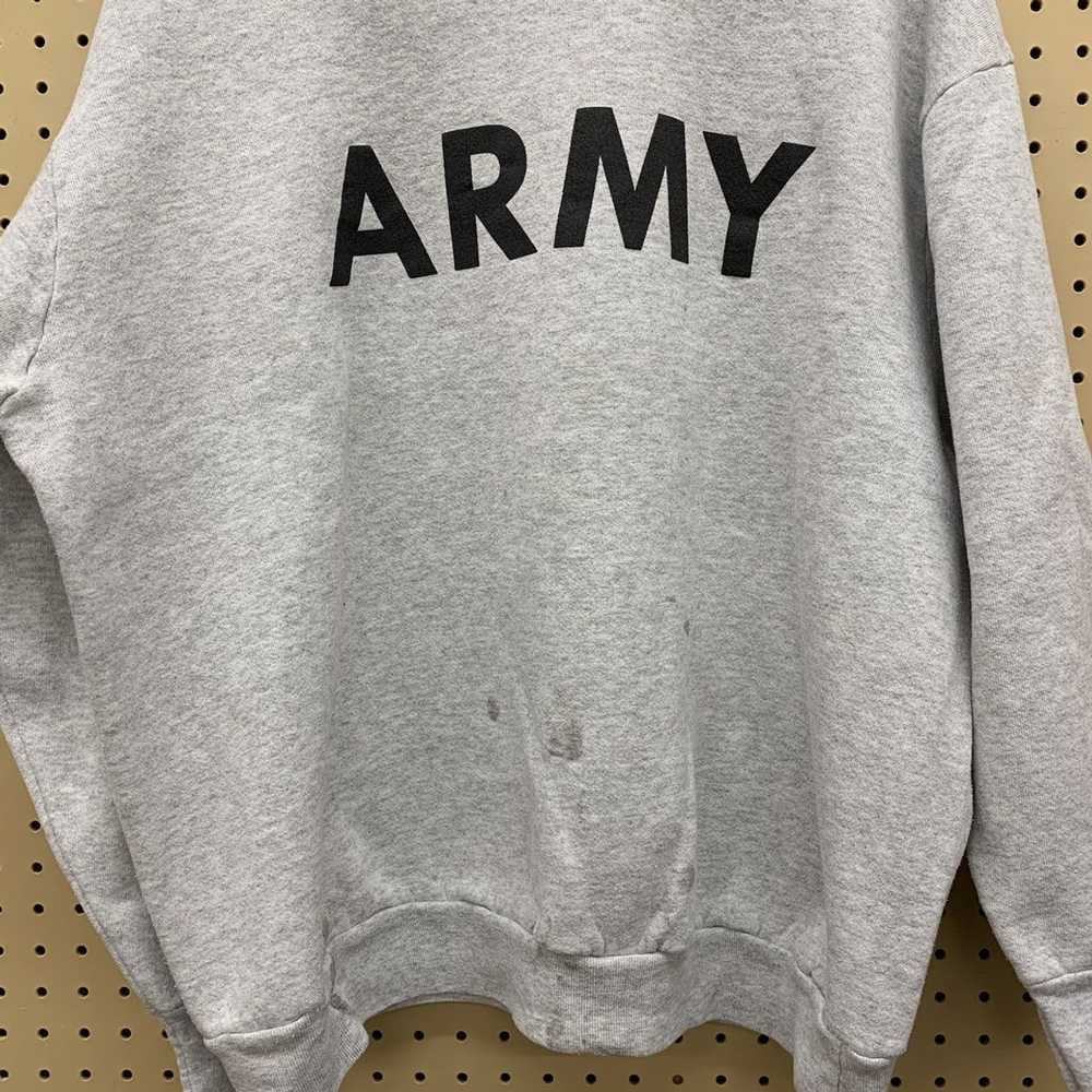 Military × Vintage Vintage Army sweatshirt - image 3