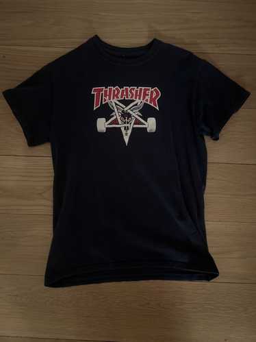 Thrasher × Vintage Navy Thrasher Goat Tee