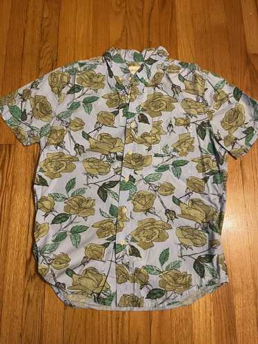 Obey Obey Floral Button Up M