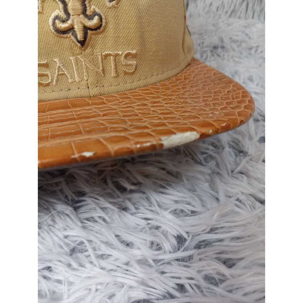 New Era Vintage New Orleans Saints Hat Scaled Bil… - image 6