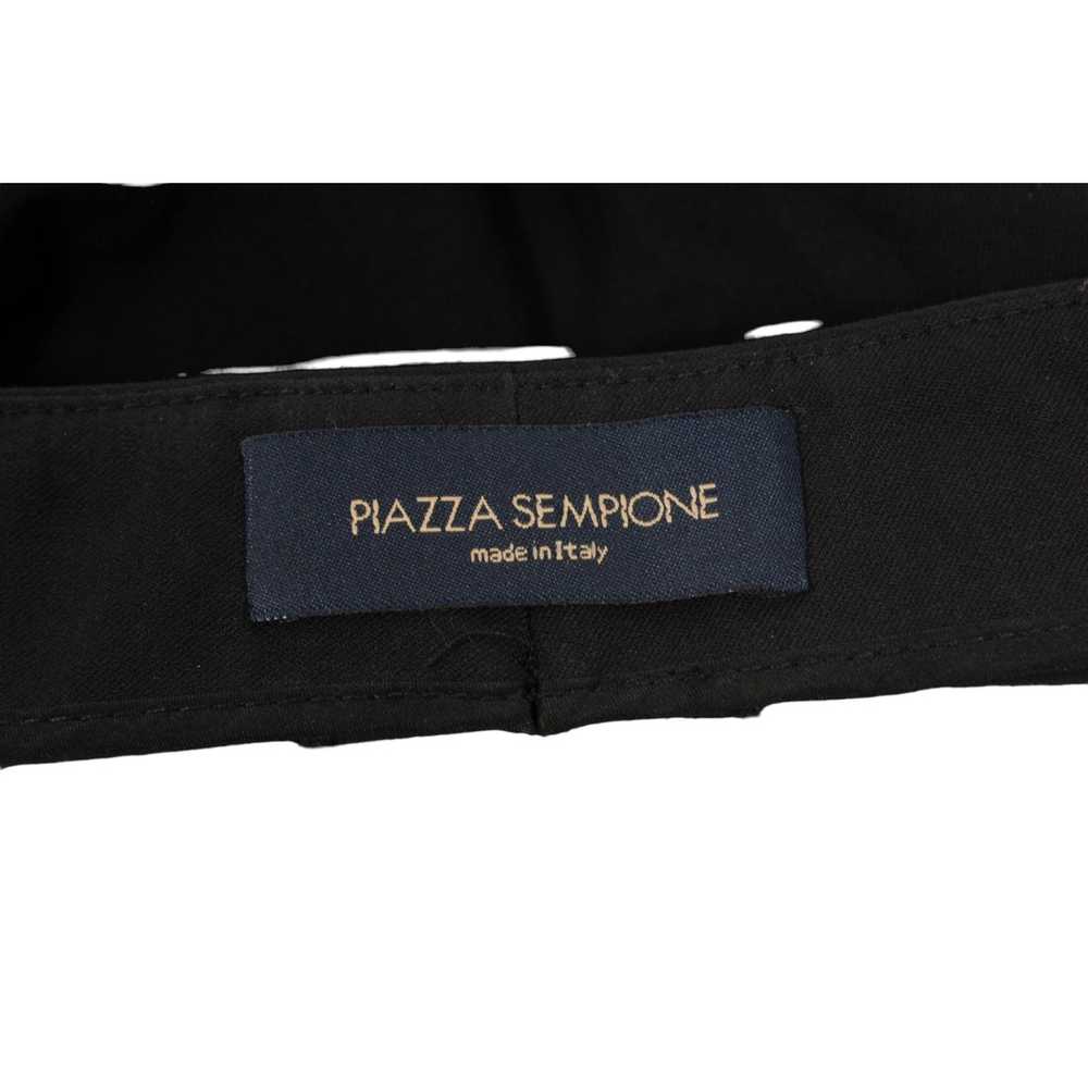 Piazza Sempione Black Stretch Trousers Cropped Pa… - image 10