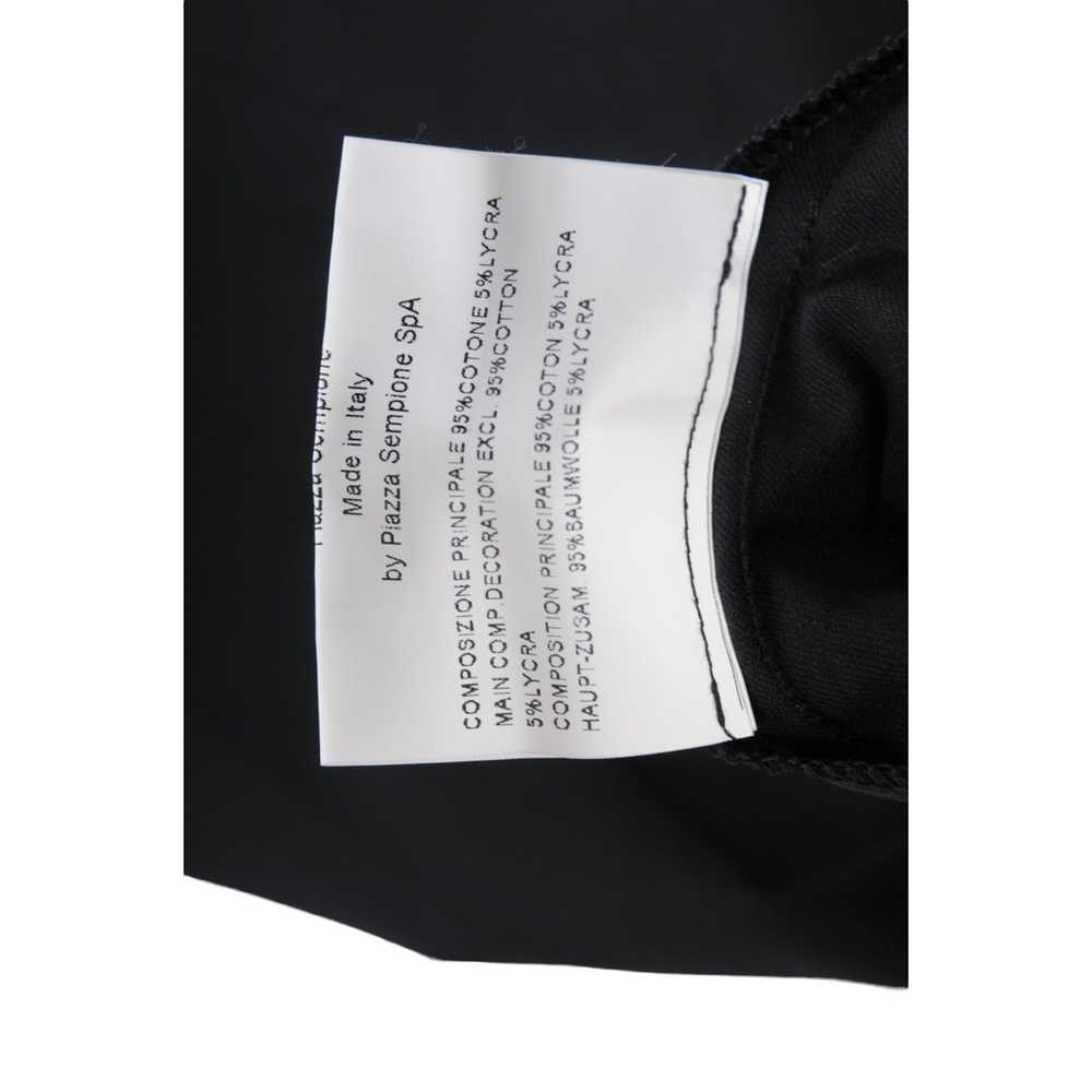 Piazza Sempione Black Stretch Trousers Cropped Pa… - image 12