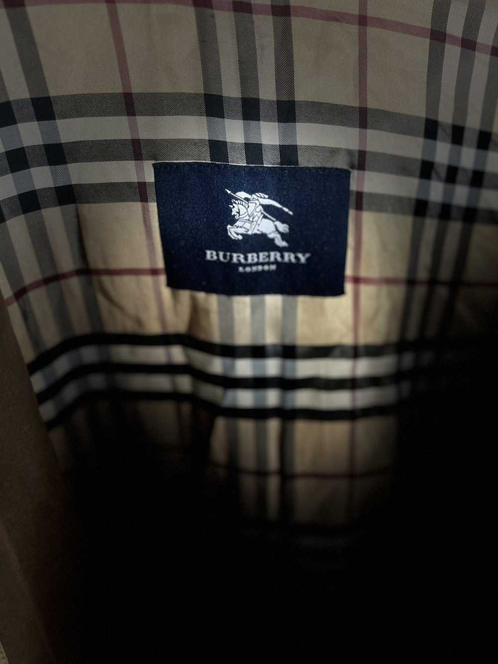 Vintage Burberry Quilted Jacket Men Size XL - image 10