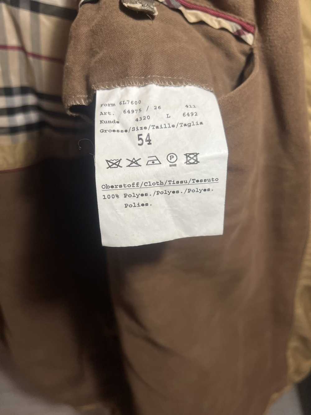 Vintage Burberry Quilted Jacket Men Size XL - image 12