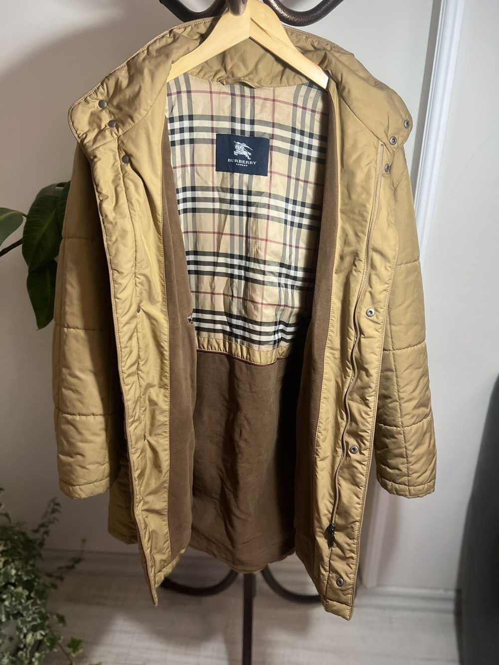 Vintage Burberry Quilted Jacket Men Size XL - image 1
