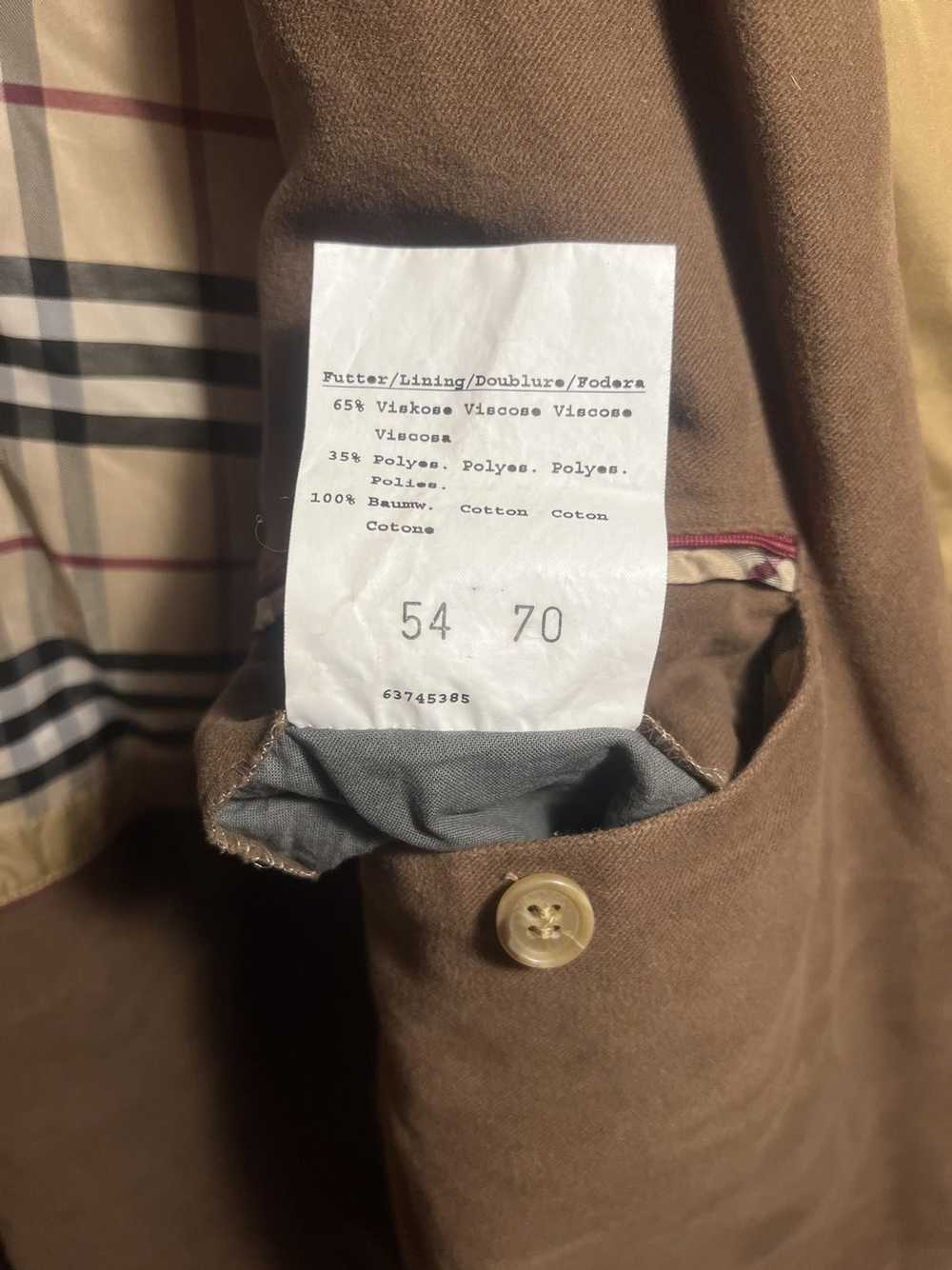 Vintage Burberry Quilted Jacket Men Size XL - image 9