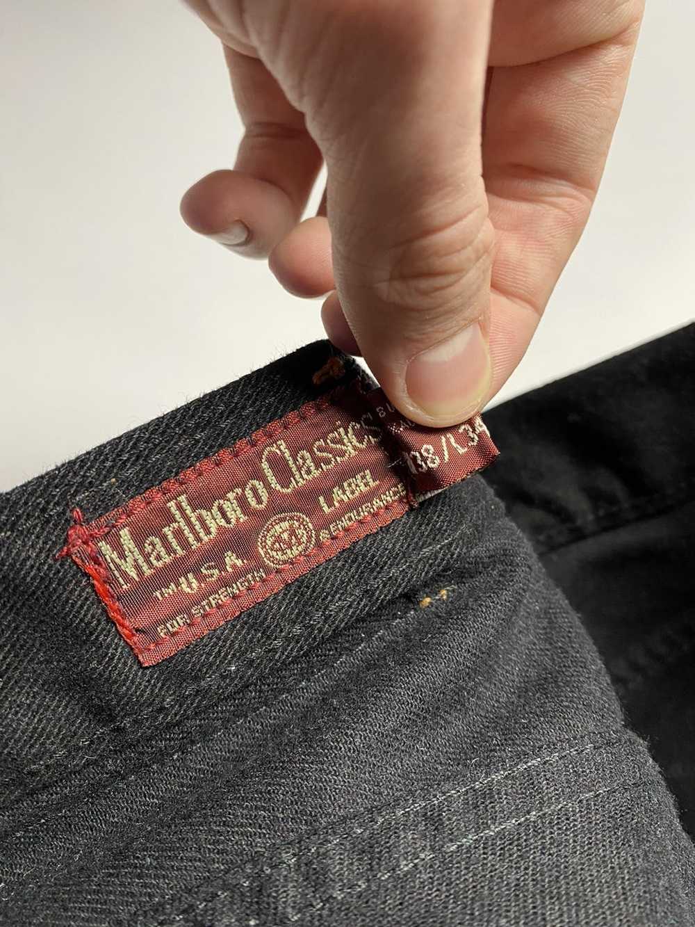 Marlboro × Rare × Vintage Marlboro Classic Denim … - image 9