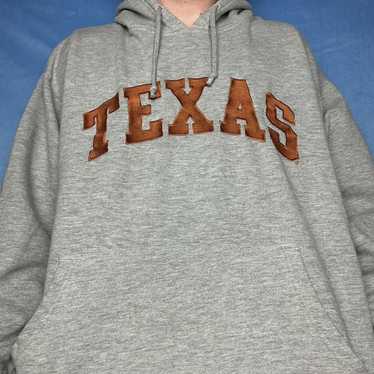 Vintage University Of Texas Long Horns AOP Hoodie offers Size Large Vintage soffe Tag.