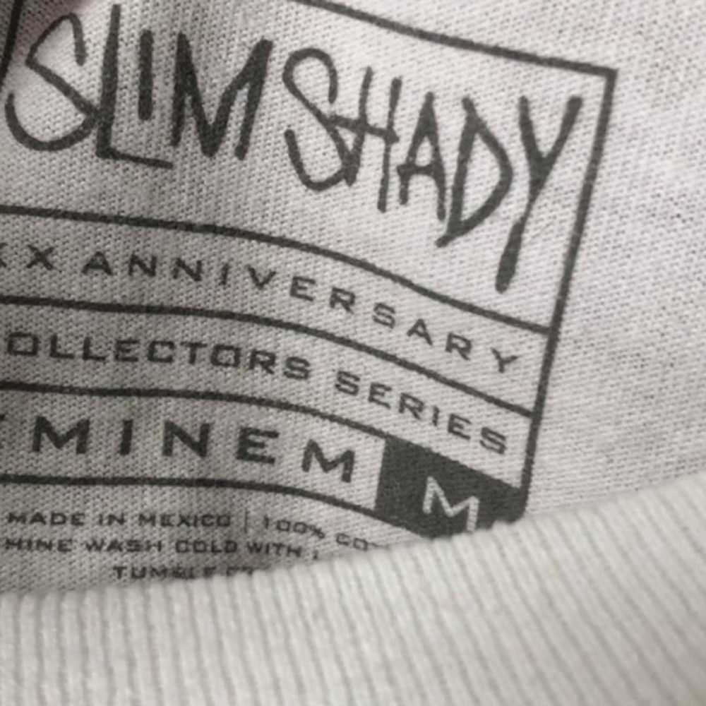 Eminem Rare Eminem SSLP 20th Anniversary PSA T-Sh… - image 3