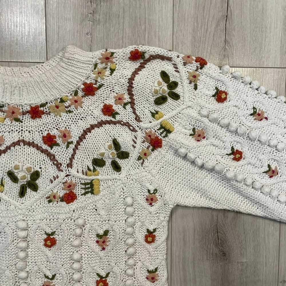 Vintage Vintage handmade hand knitted sweater jum… - image 2