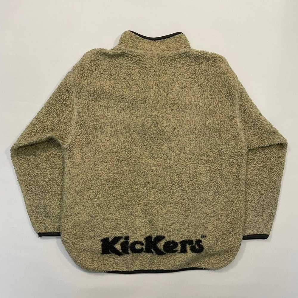 Kickers × Vintage Kickers sherpa half zip sweatsh… - image 3