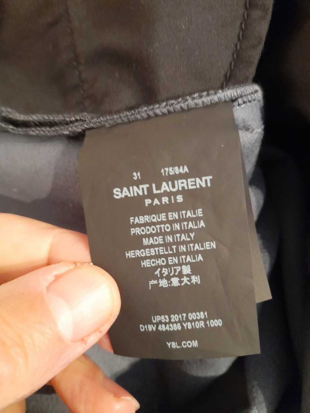 Saint Laurent Paris Saint Laurent Vinyl Latex Pan… - image 8
