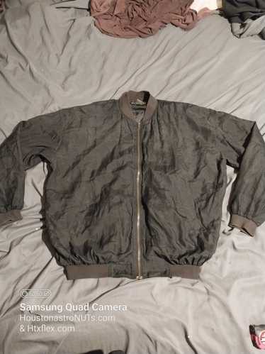 Robert Stock × Vintage Vintage Silk Bomber Jacket 