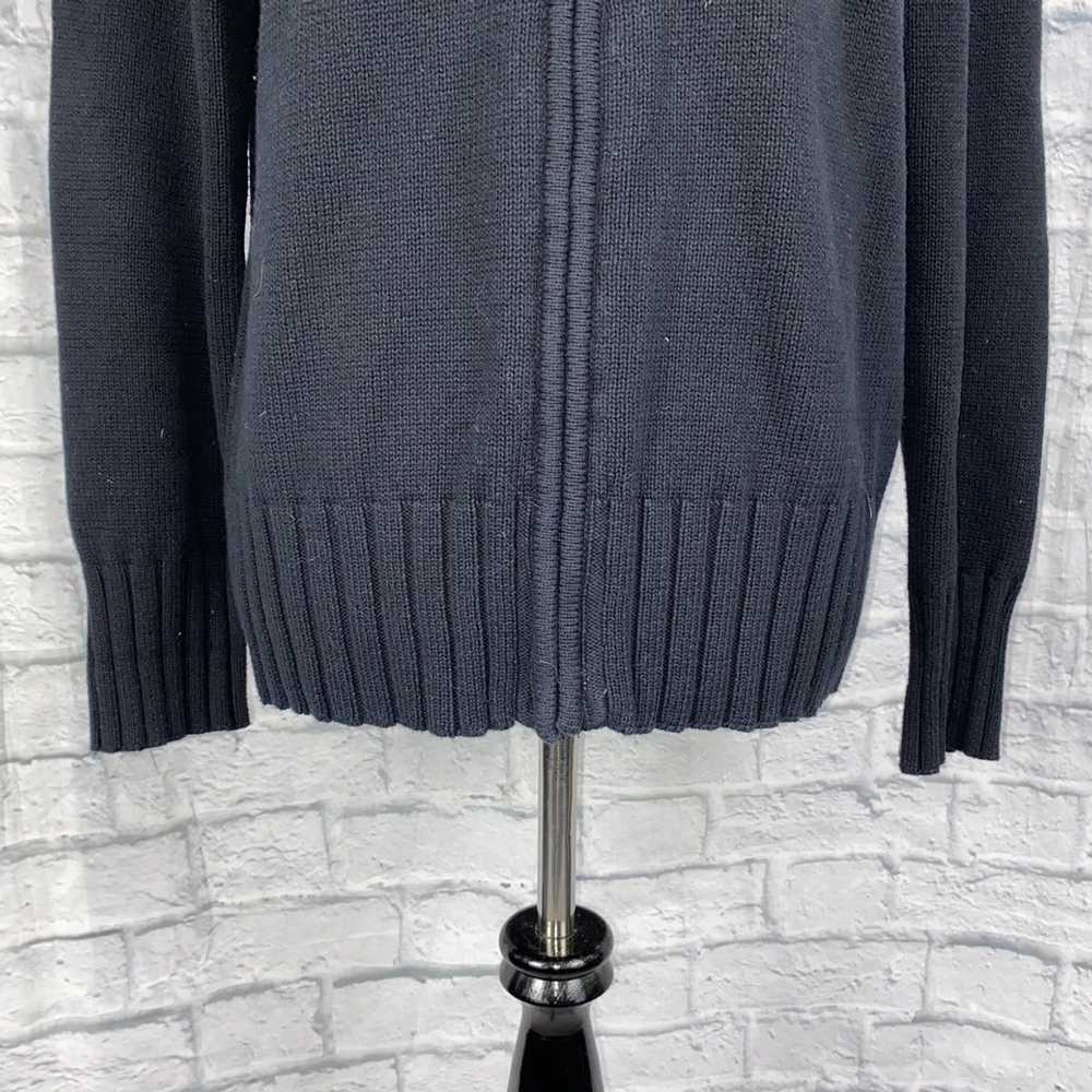 Other Karen Scott full zip sweater jacket black s… - image 3