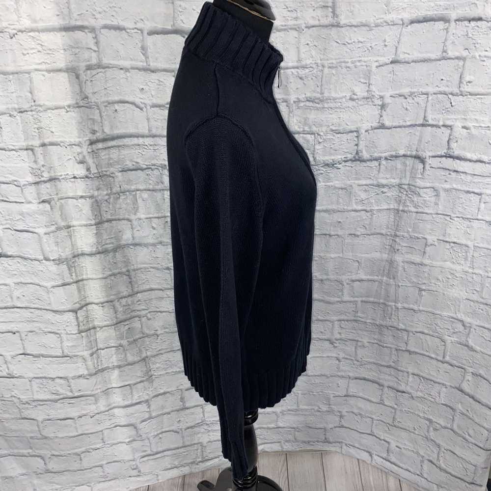 Other Karen Scott full zip sweater jacket black s… - image 6