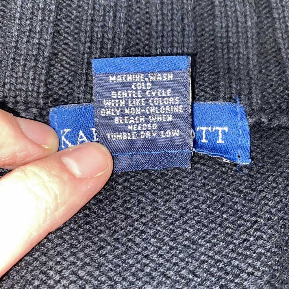 Other Karen Scott full zip sweater jacket black s… - image 9